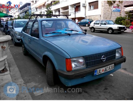 UL AE839, Opel Kadett
