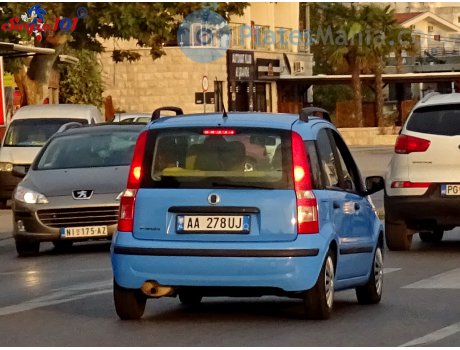 AA 278 UJ, FIAT Panda
