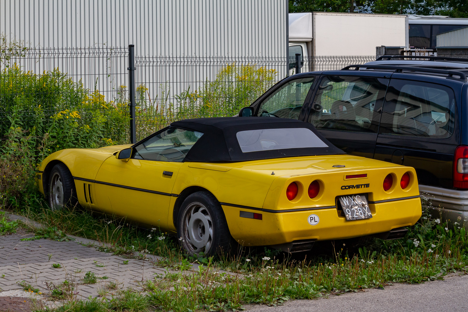 WXC 928X, Chevrolet Corvette 4th gen Convertible (C4; 67), 1986–1990