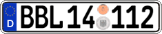 German license plate, Regional authorities
