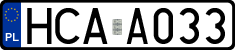 License plates of Poland, Authorities