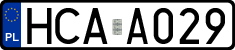 License plates of Poland, Authorities