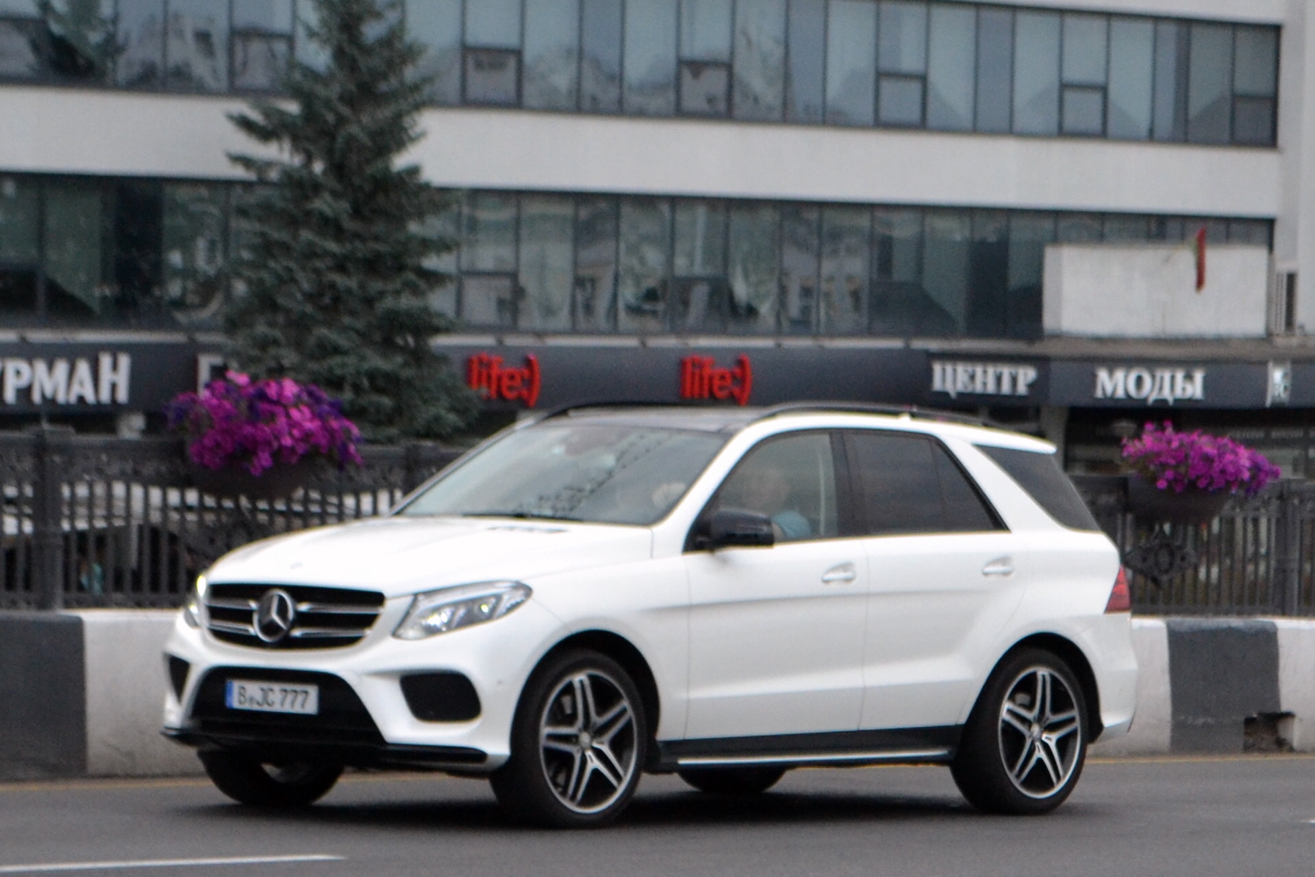 B JC 777, Mercedes-Benz GLE-Klasse 1st gen SUV (W166), 2015–2018