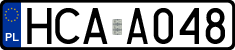License plates of Poland, Authorities