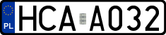 License plates of Poland, Authorities
