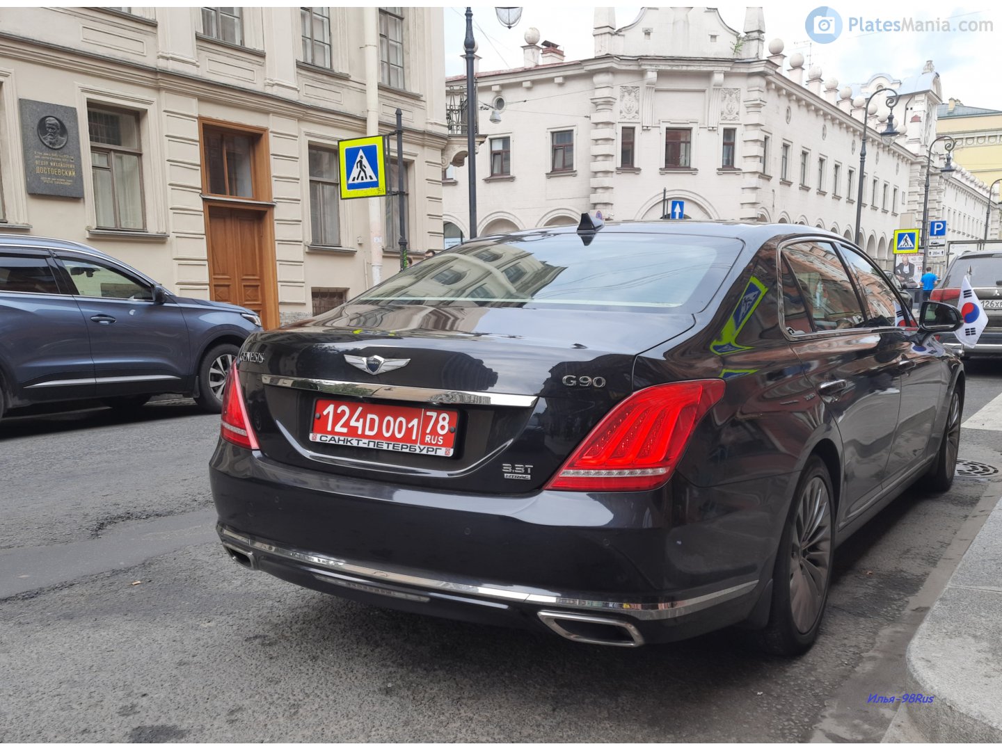 124 D 001 78, Genesis G90 1st gen (HI), 2016–2019