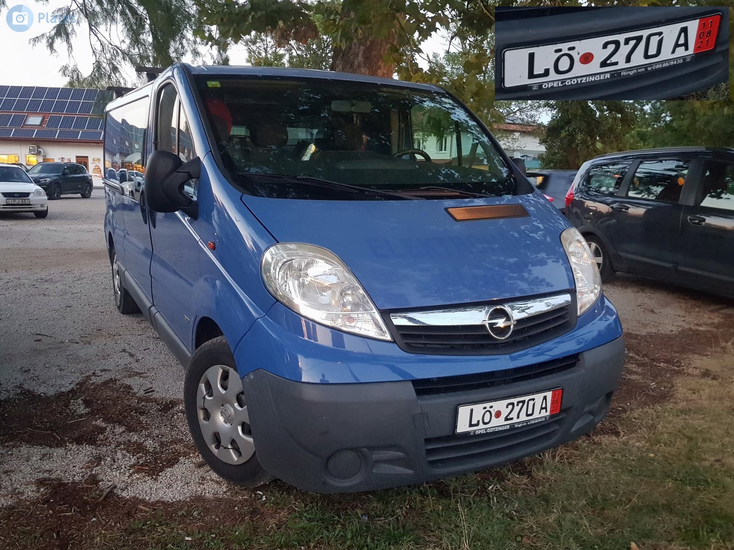 LÖ 270 A, Opel Vivaro 1st gen Van (A; X83), 2001–2014