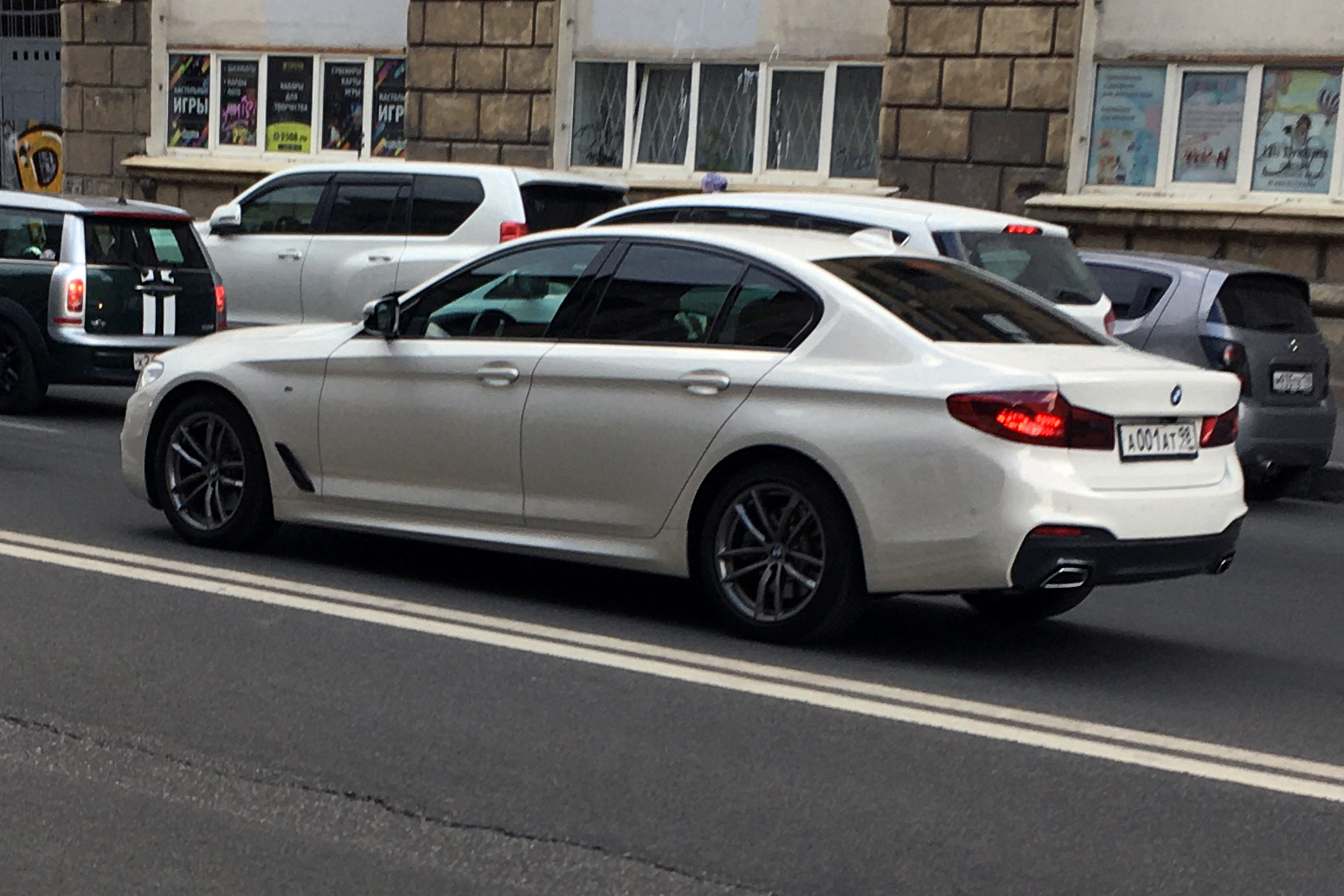 а 001 ат 98, BMW 5 Series 7th gen Sedan (G30/G38), 2017–2020
