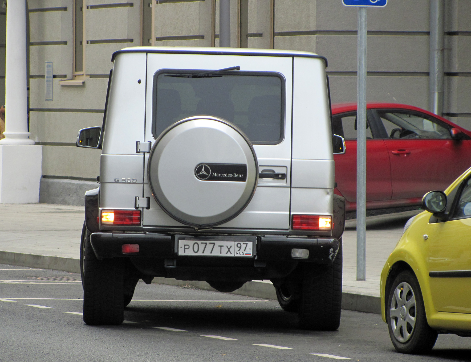 р 077 тх 97, Mercedes-Benz G-Klasse 1st gen 5-door SUV (W463), 1990–2018