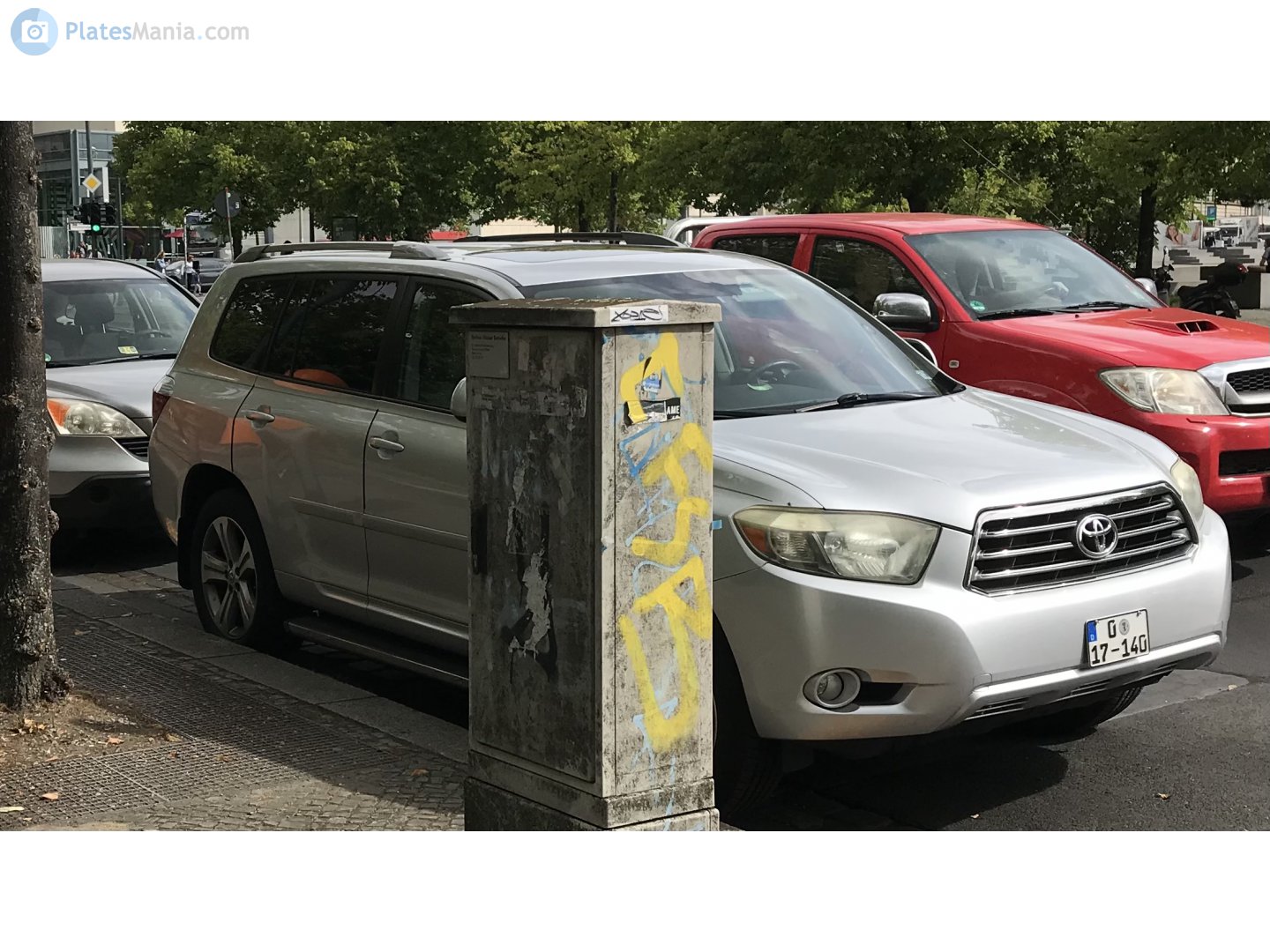 0 17-140, Toyota Highlander 2nd gen (XU40), 2007–2010