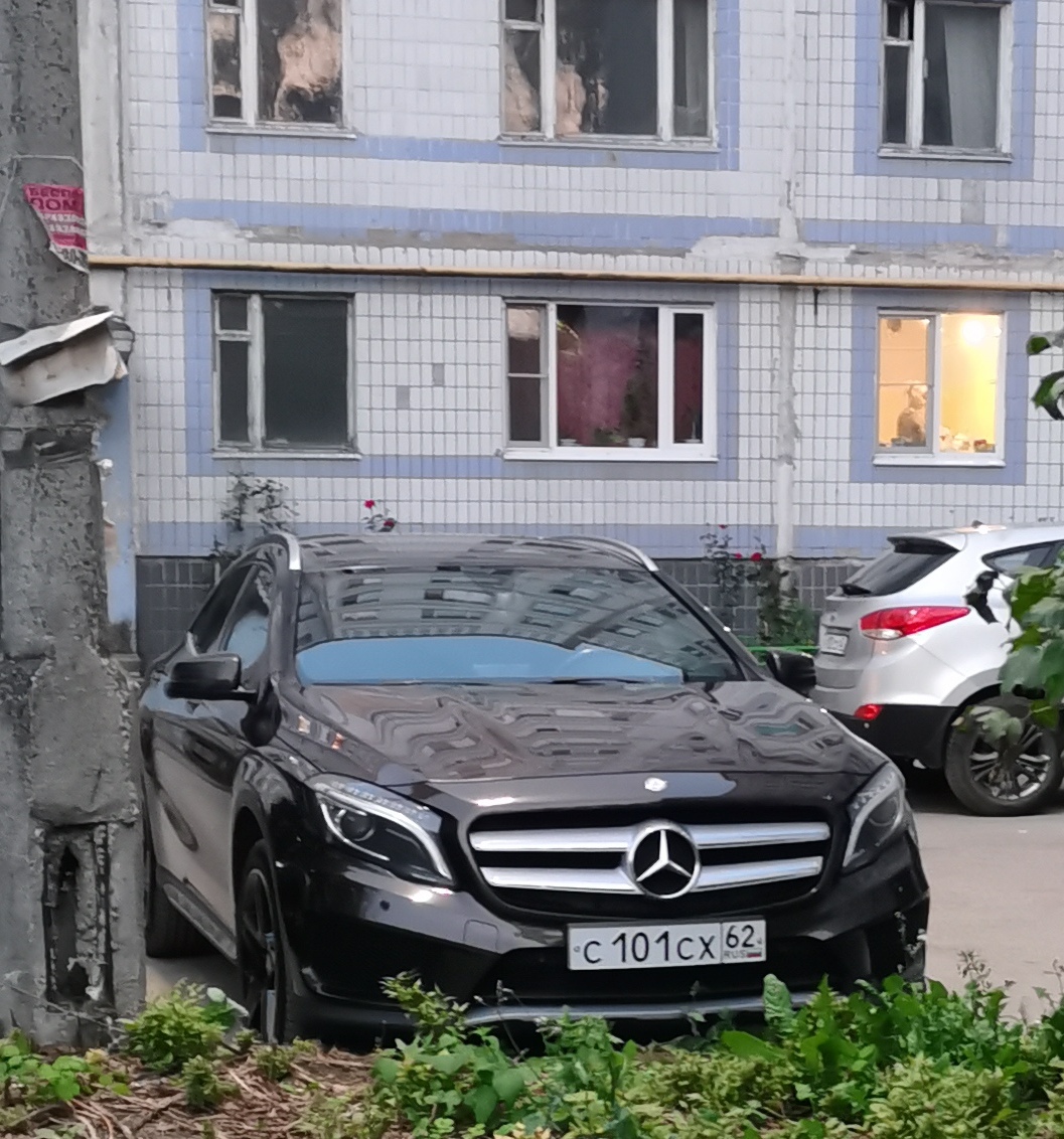 с 101 сх 62, Mercedes-Benz GLA-Klasse 1st gen (X156), 2013–2019
