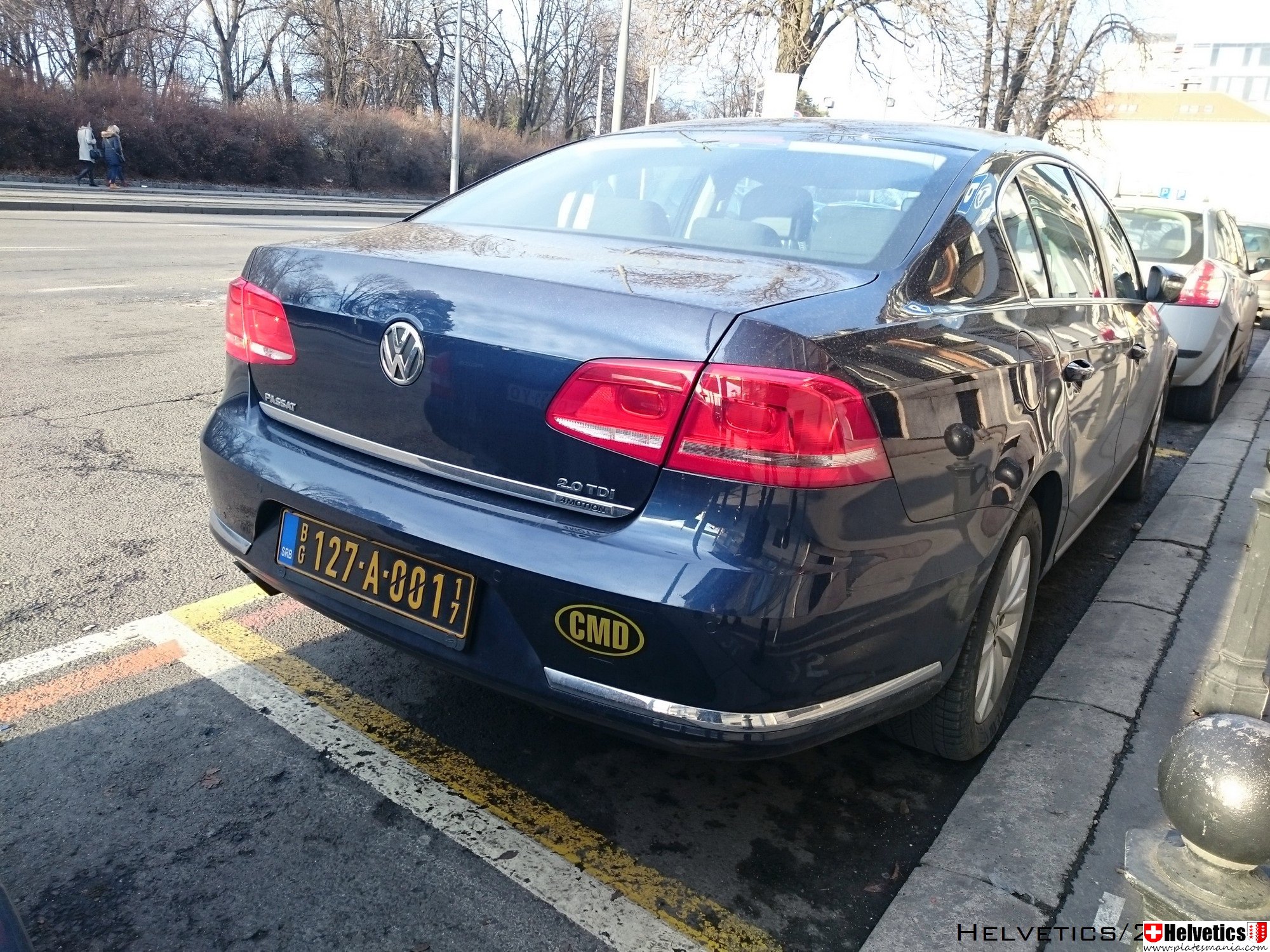 BG 127-A-001, Volkswagen Passat 7th gen Sedan (B7; 3C; Global-market), 2010–2015