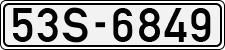 License plate of Vietnam, Cars