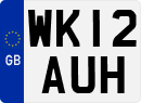 License plate of the United Kingdom, 2001 year system