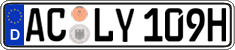 German license plate, Plates for oldtimers (type 