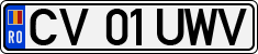 License plate of Romania, Regular plates