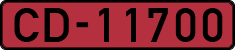 License plate of Latvia, Diplomatic