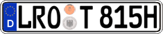 German license plate, Plates for oldtimers (type 
