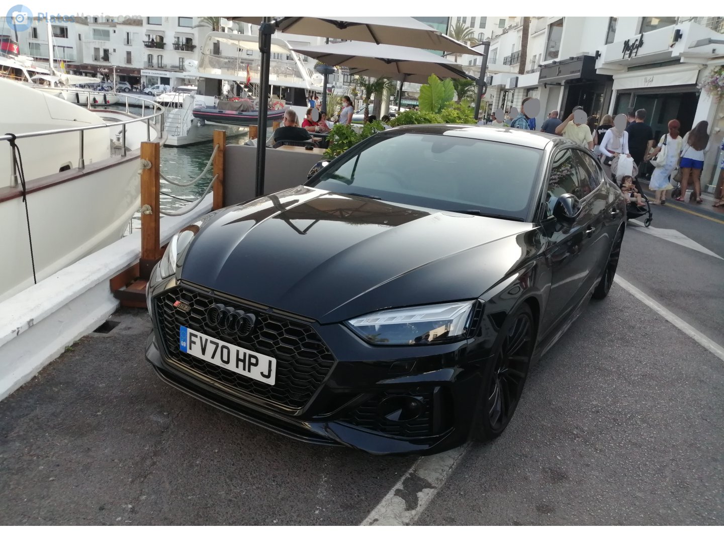 FV70HPJ, Audi RS5 2nd gen Sportback (B9/F5A), 2018–