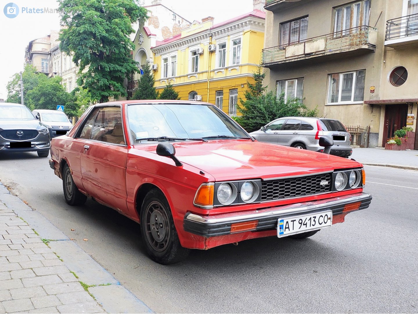 AT 9413 CO, Nissan Bluebird 6th gen Coupé (910), 1981–1993