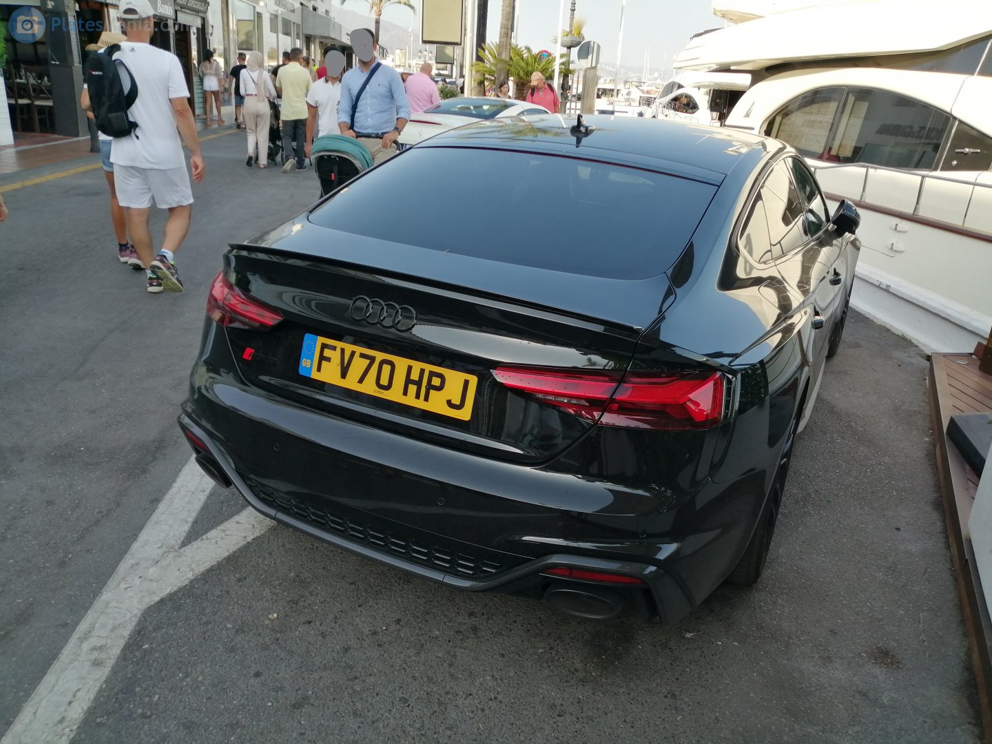 FV70HPJ, Audi RS5 2nd gen Sportback (B9/F5A), 2018–