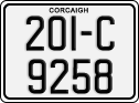 License plate of Ireland, Regular plates