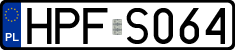 License plates of Poland, Authorities