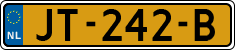License plate of the Netherlands, Cars