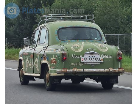 BE 839538, Hindustan Ambassador