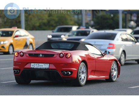 н013нн177, Ferrari F430