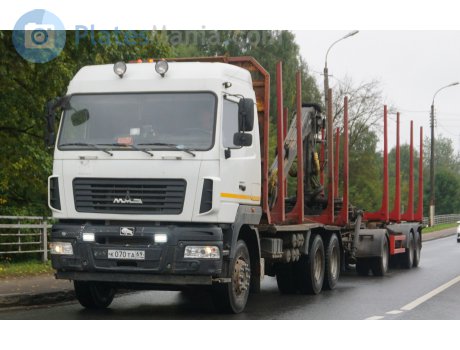 к070та69, MAZ 6312