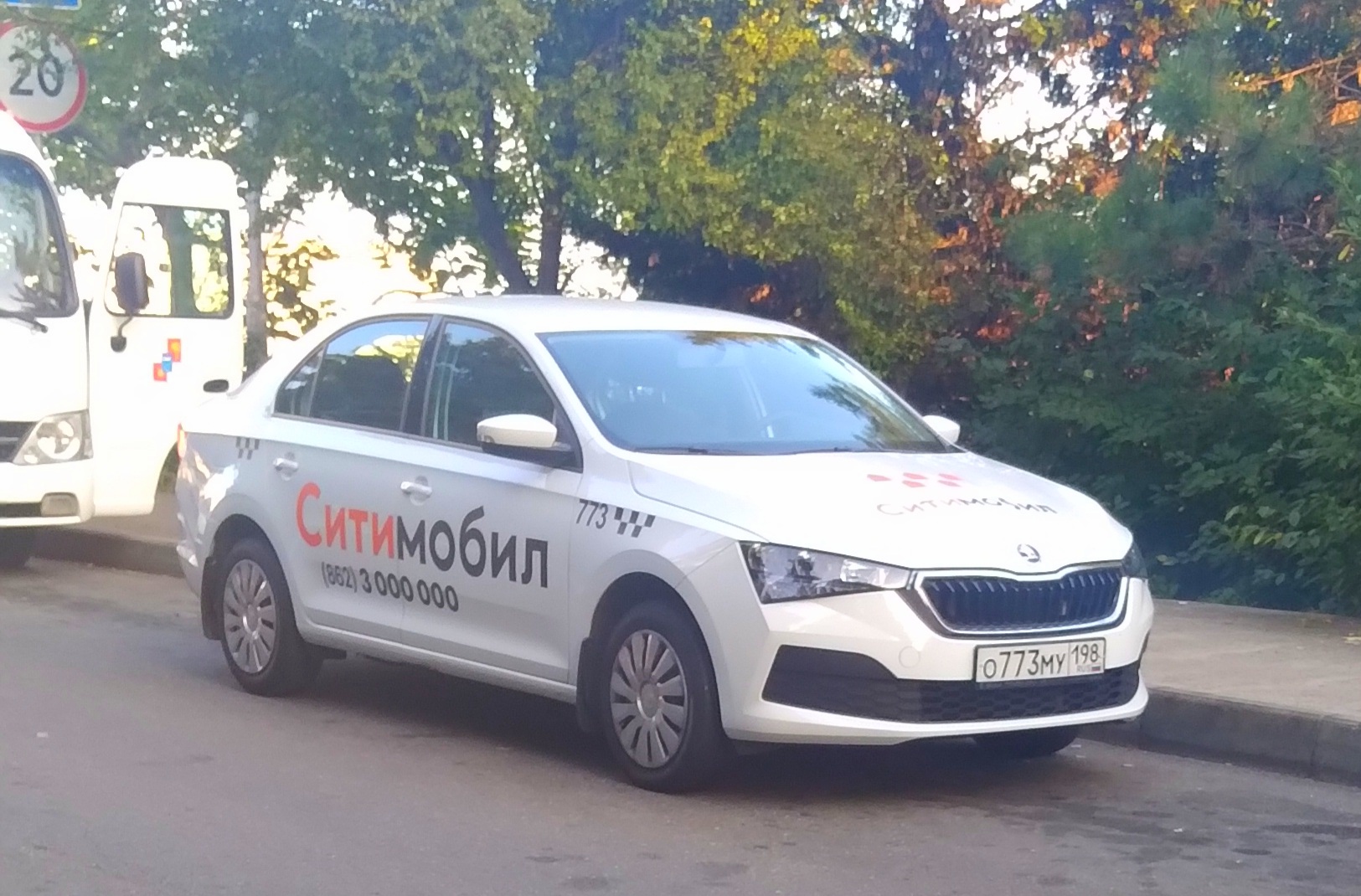 о 773 му 198, Skoda Rapid Liftback (NH3; RU-market), facelift, 2020–2022