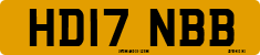 License plate of the United Kingdom, 2001 year system
