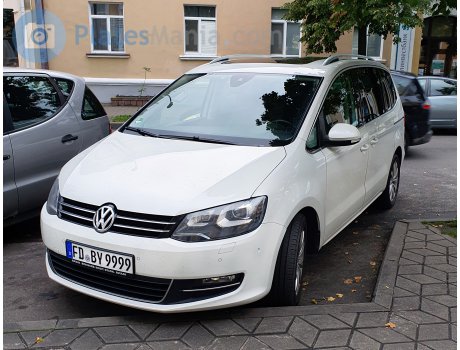 FD BY 9999, Volkswagen Sharan