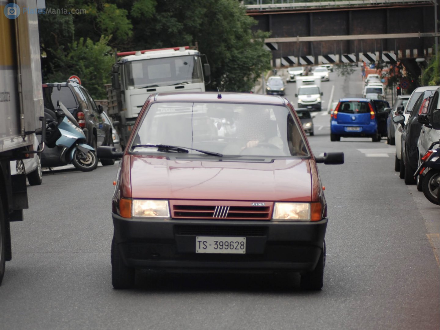 TS 399628, FIAT Uno 1st gen 3-door Hatch (146), facelift, 1989–1995 (–2003 in some markets)