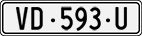 License plate of Switzerland, Dealer (with 