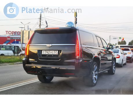 т742ус57, Cadillac Escalade