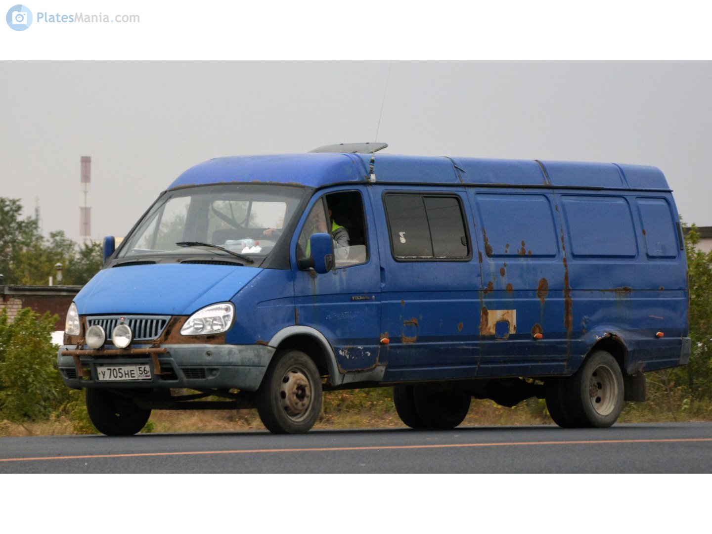 у 705 не 56, GAZ 3221 ГАЗель 3274/3287 Long Minibus, 2003–