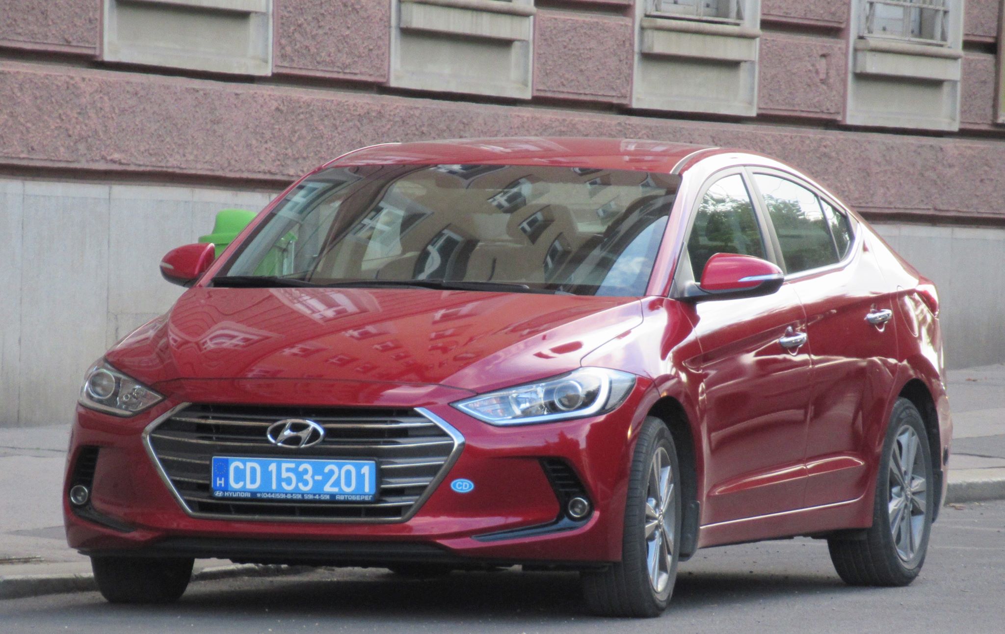 CD153-201, Hyundai Elantra 6th gen Sedan (AD), 2015–2018