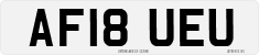 License plate of the United Kingdom, 2001 year system