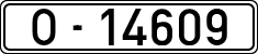 License plates of Spain, 1900 year series