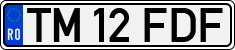License plate of Romania, Regular plates