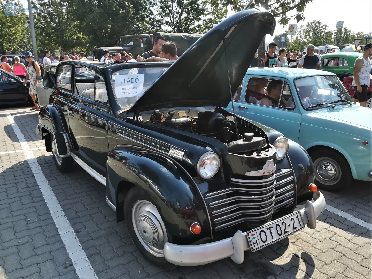 OT 02-21, Opel Olympia 2nd gen 50/51 Cabrio-Limousine, 1950–1953