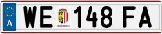 License plate of Austria, Regular plates