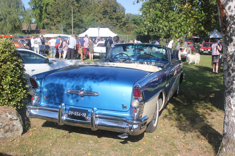 DY-554-YA, Buick Century 2nd gen 2-door Convertible (66C; B-body), 1st facelift, 1954–1955