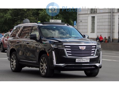 о007ру777, Cadillac Escalade