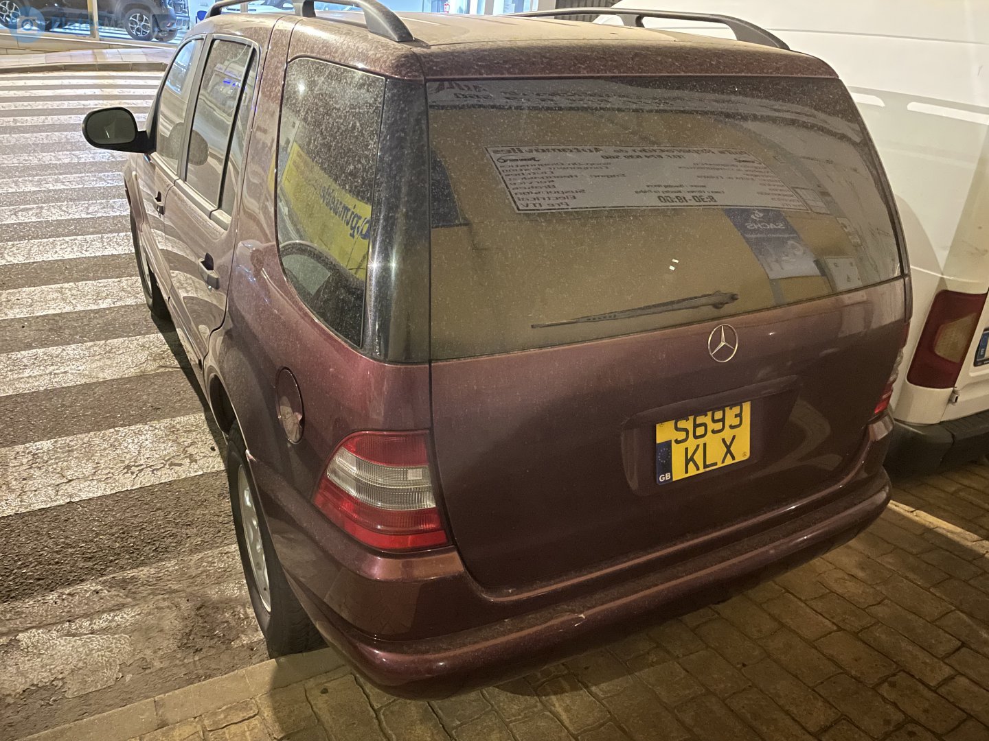 S693KLX, Mercedes-Benz M-Klasse 1st gen (W163), 1997–2005