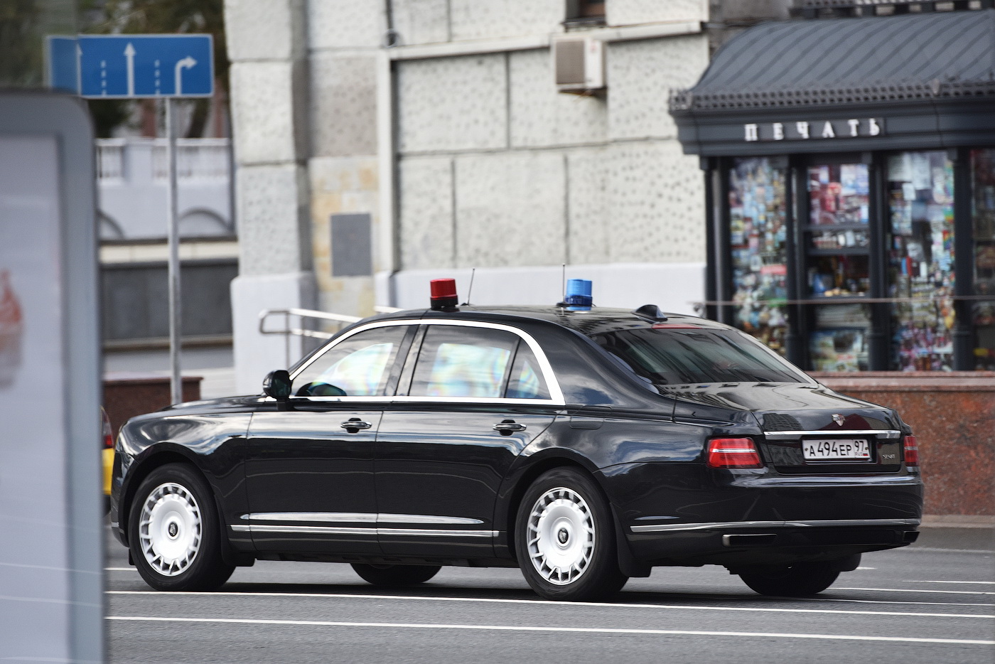 а 494 ер 97, Aurus Senat S600 Sedan, 2018–2024
