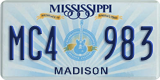 Mississippi, Truck (AB1 234)