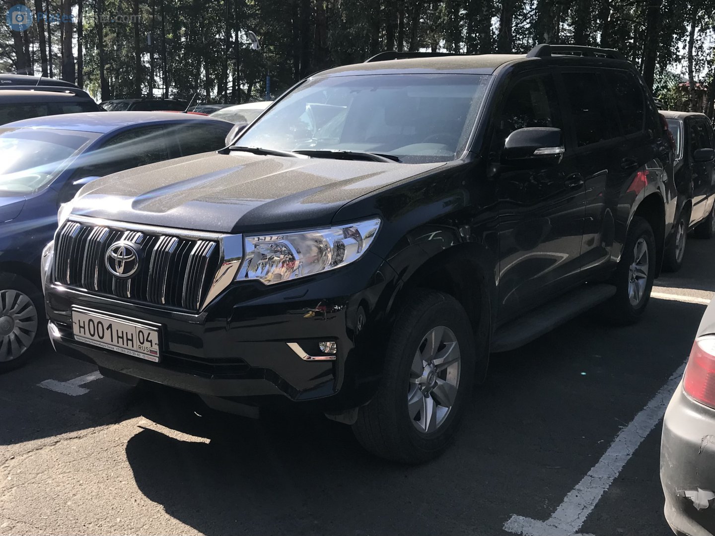 н 001 нн 04, Toyota Land Cruiser Prado 4th gen 5-door SUV (J150), 2nd facelift, 2017–2023